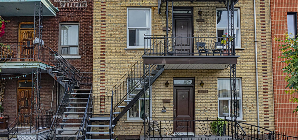 Un duplex à Montréal