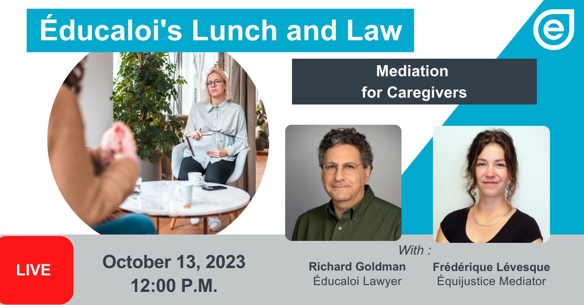 Lunch and Law - Mediation for Caregivers